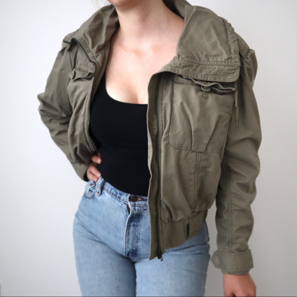LEVIS | Green Military style Utility Jacket